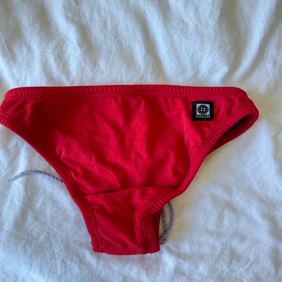 Jolyn Clothing Bold Red Bikini Bottom - Picture 4 of 4